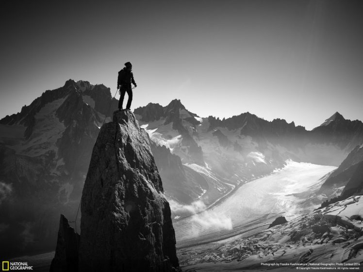 sports, Climbing, Mountain, Nature, Travel, Man, Snow, Landscape HD Wallpaper Desktop Background