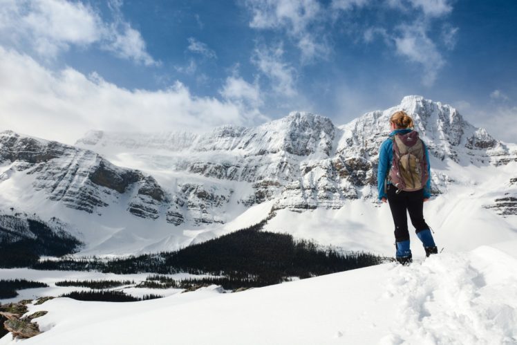 sports, Hiking, Climbing, Snow, Mountain HD Wallpaper Desktop Background