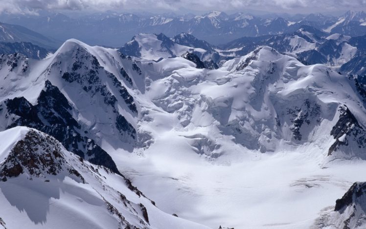 earth, Mountain, Snow, Winter HD Wallpaper Desktop Background