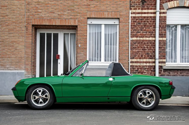 porsche, 914, 916, Coupe, Classic, Cars, Germany, Green, Vert HD Wallpaper Desktop Background