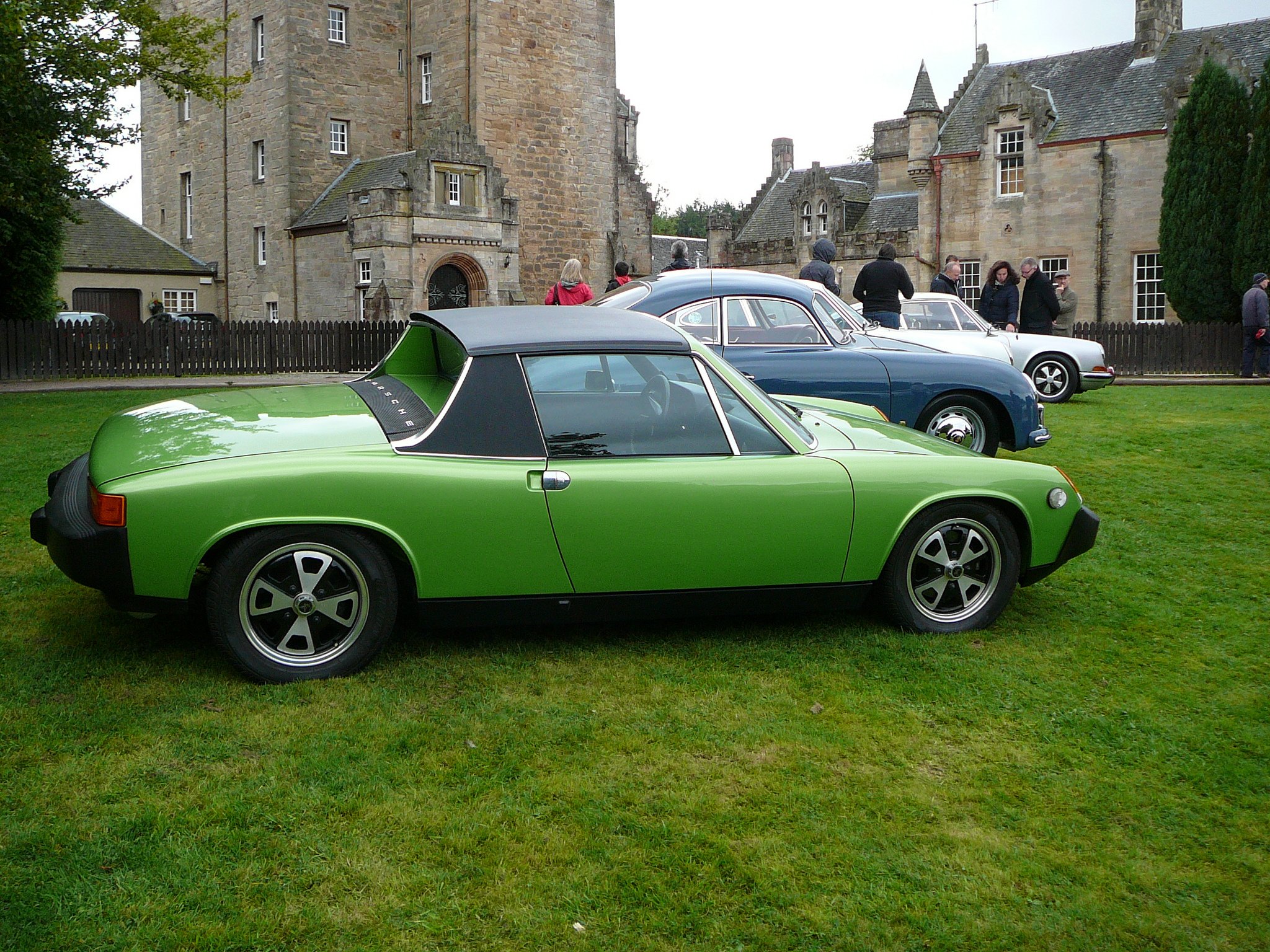porsche, 914, 916, Coupe, Classic, Cars, Germany, Green, Vert Wallpaper