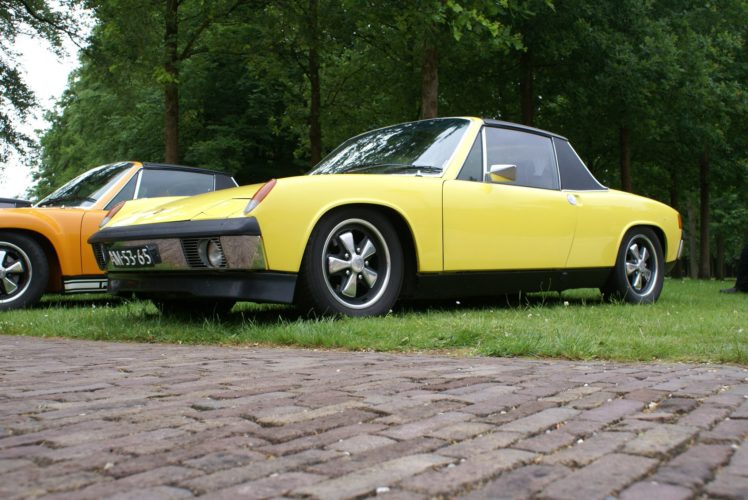 porsche, 914, 916, Coupe, Classic, Cars, Germany, Jaune HD Wallpaper Desktop Background