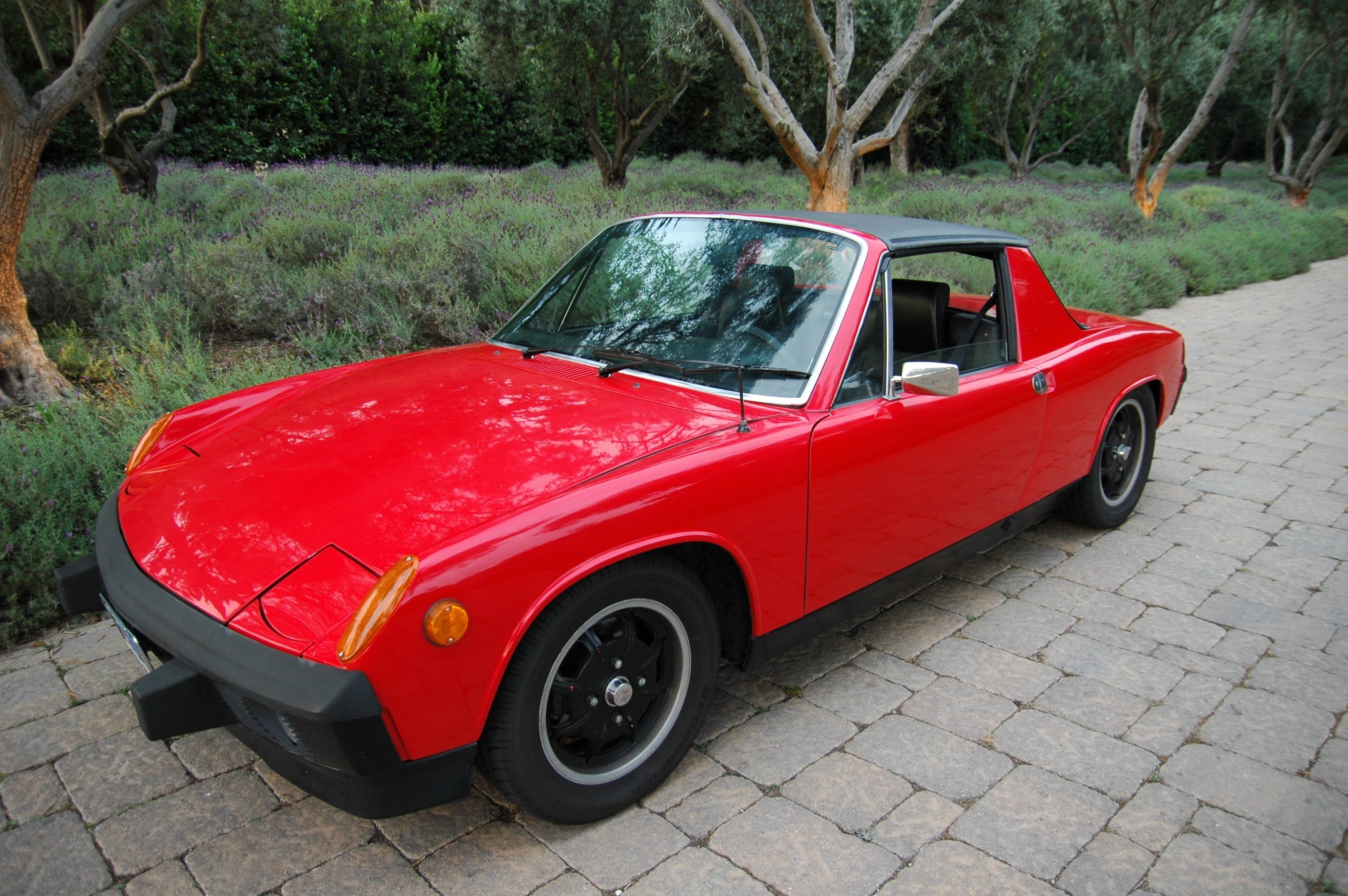 porsche, 914, 916, Coupe, Classic, Cars, Germany, Rouge, Red Wallpaper