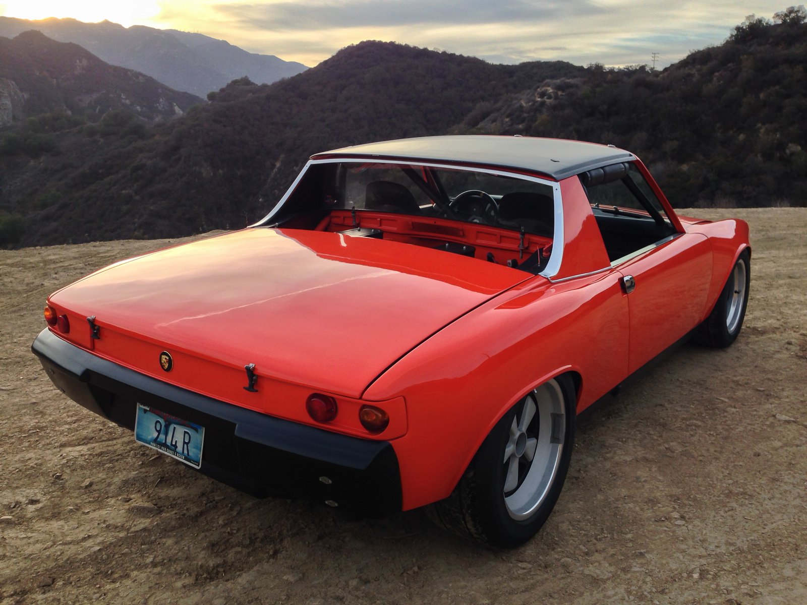 porsche, 914, 916, Coupe, Classic, Cars, Germany, Rouge, Red Wallpaper
