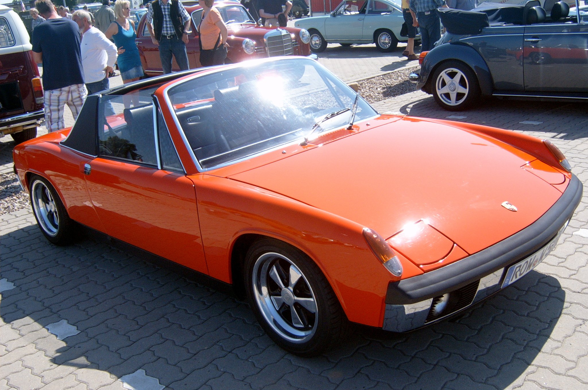porsche, 914, 916, Coupe, Classic, Cars, Germany, Orange Wallpapers HD ...