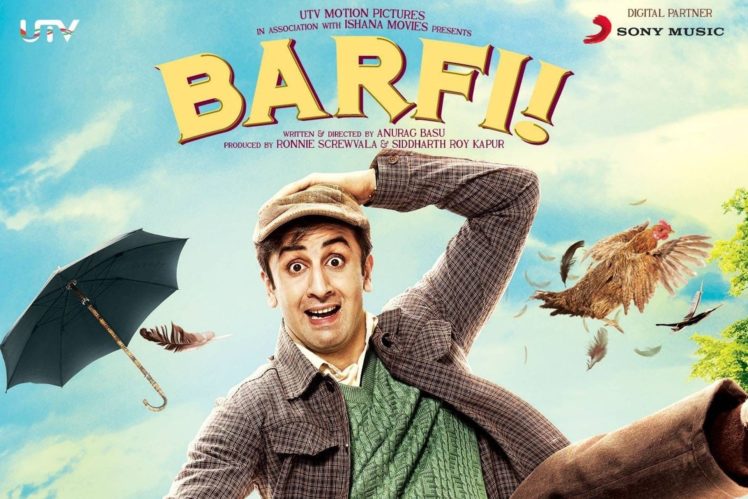 barfi, Bollywood, Romance, Comedy, Drama, Adventure HD Wallpaper Desktop Background