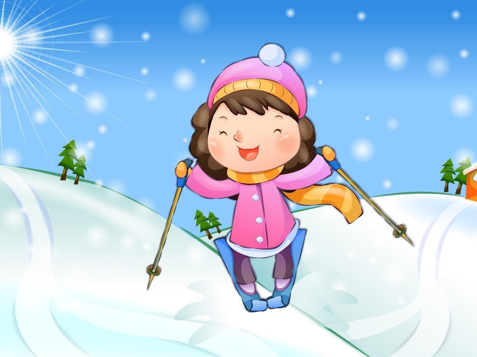 skiing, Winter, Snow, Ski, Mountains Wallpaper