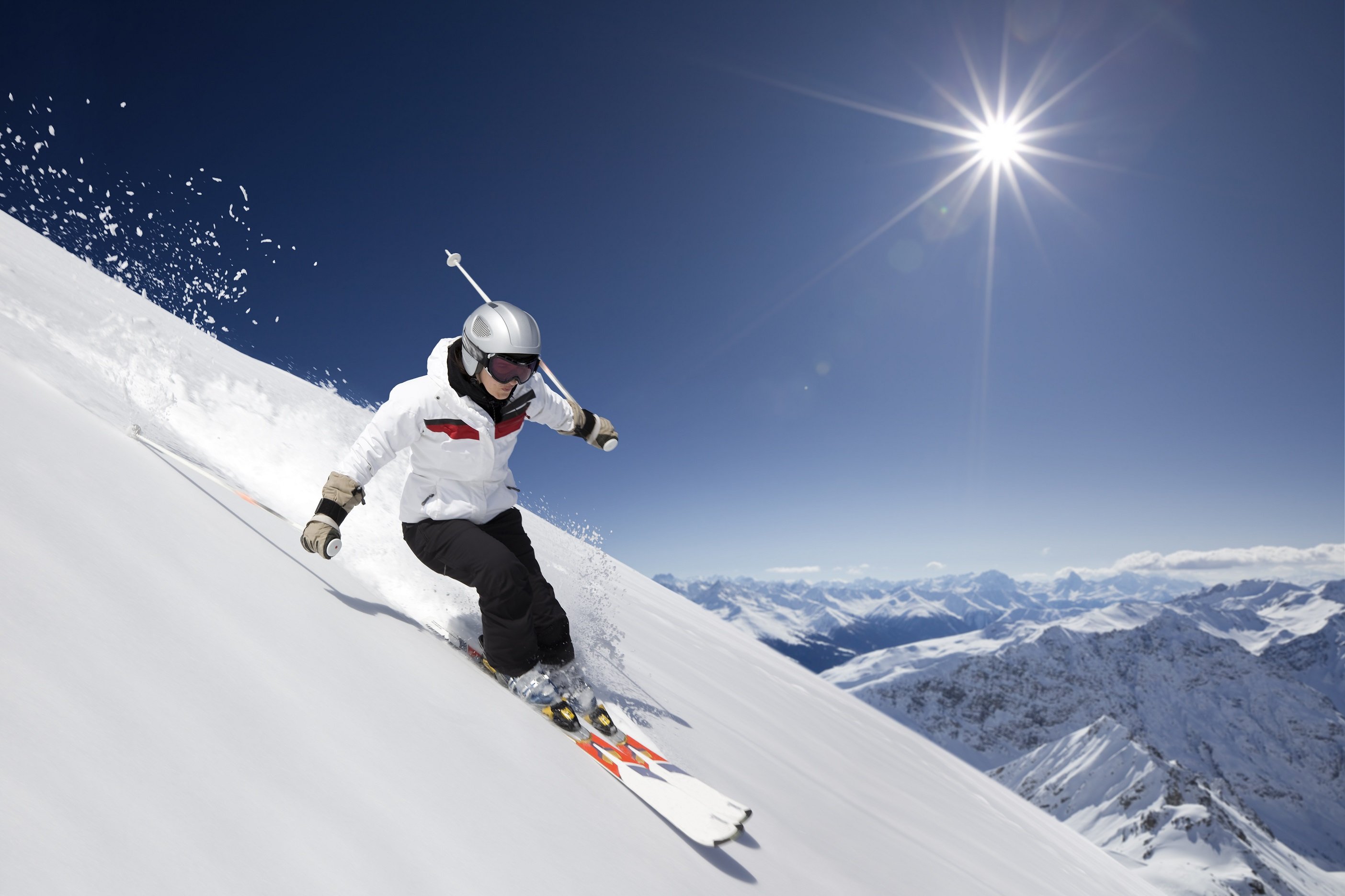 skiing, Winter, Snow, Ski, Mountains Wallpaper