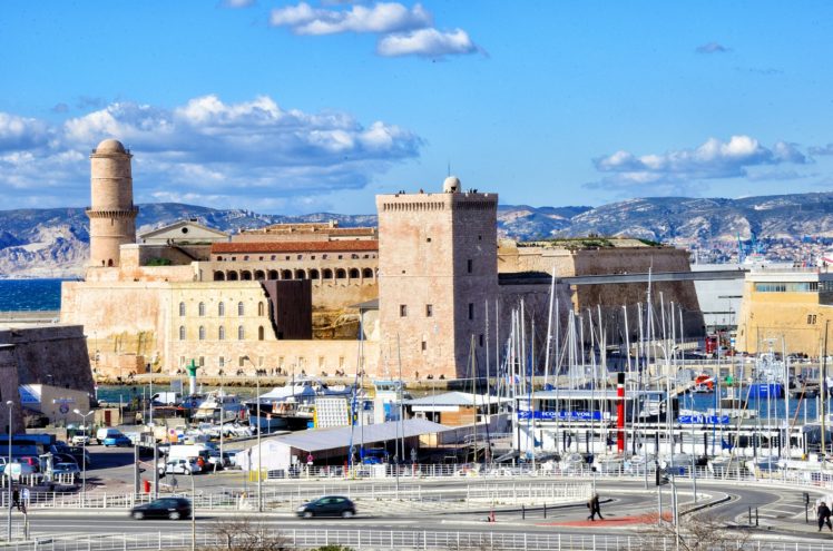 marseille, France, Provence, 13, Cities, Monuments, Panorama, Panoramic, Urban, Architecture, Port, Sea, Vieux, Harbor HD Wallpaper Desktop Background