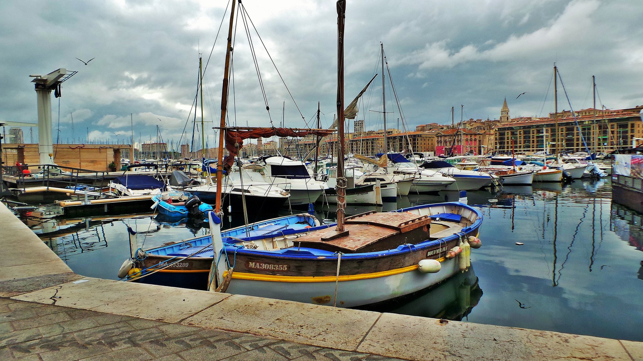 marseille, France, Provence, 13, Cities, Monuments, Panorama, Panoramic, Urban, Architecture, Port, Sea, Vieux, Harbor Wallpaper