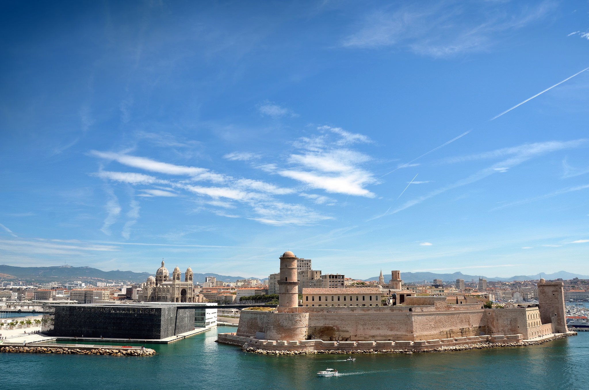 marseille, France, Provence, 13, Cities, Monuments, Panorama, Panoramic