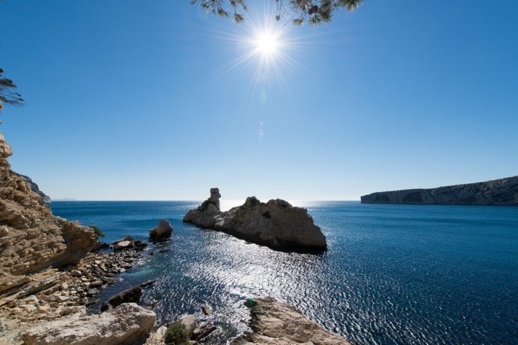 marseille, France, Provence, 13, Nature, Panorama, Panoramic, Sea, Calanques, Rivages HD Wallpaper Desktop Background