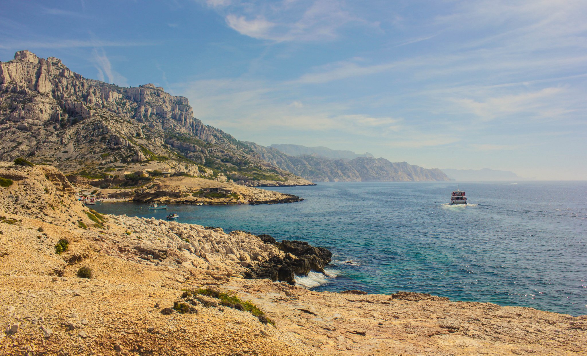 marseille, France, Provence, 13, Nature, Panorama, Panoramic, Sea, Calanques, Rivages Wallpaper