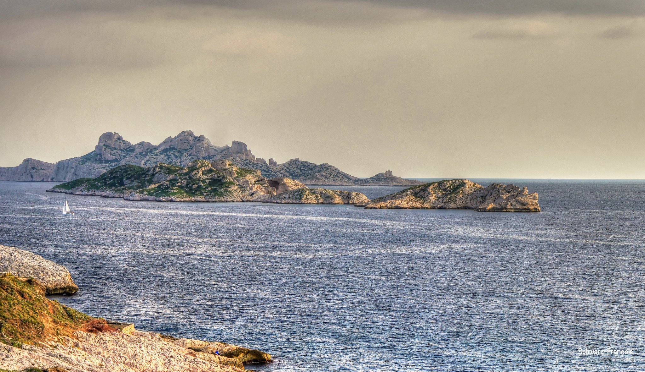 marseille, France, Provence, 13, Nature, Panorama, Panoramic, Sea, Calanques, Rivages Wallpaper