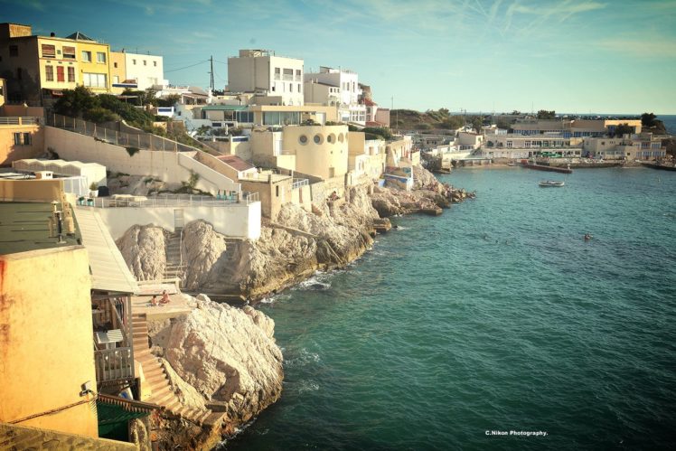 calanques, France, Marseille, Nature, Panorama, Panoramic, Provence, Rivages, Sea, Prado, Plage, Beach, Corniche HD Wallpaper Desktop Background