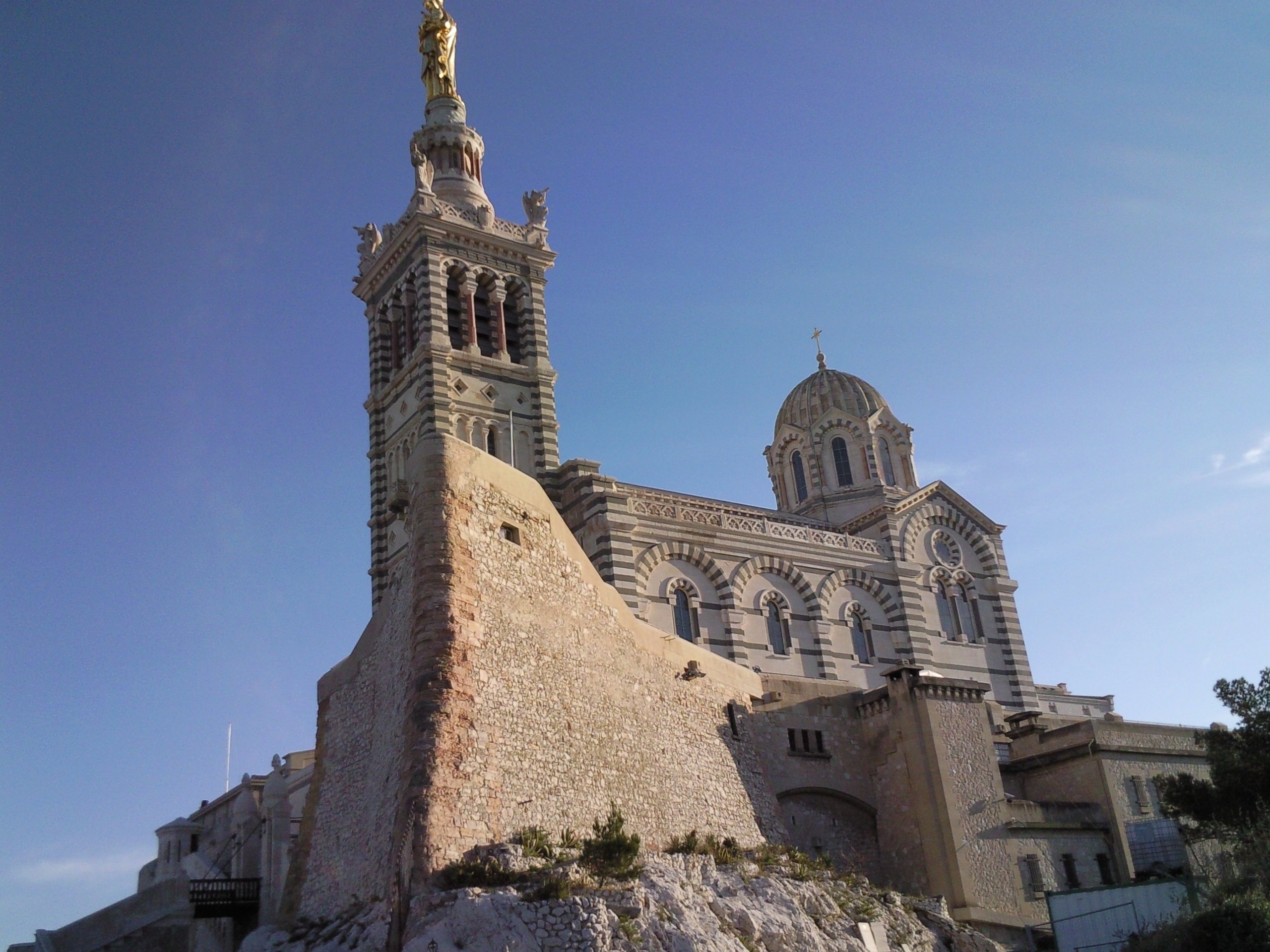 basilique, Notre dame de la garde, Temple, Architecture, Cities, France