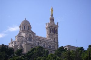 basilique, Notre dame de la garde, Temple, Architecture, Cities, France, Marseille, Monuments, Panorama, Panoramic, Provence, Urban, 13