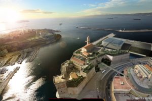 architecture, Cities, France, Marseille, Panorama, Panoramic, Culture, Arts, Musee, Museum, Le, Mucem