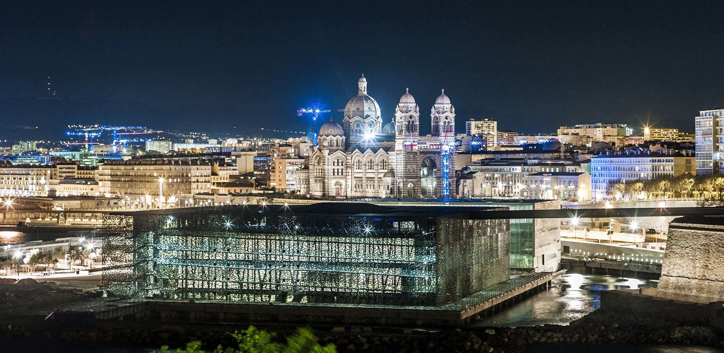architecture, Cities, France, Marseille, Panorama, Panoramic, Culture, Arts, Musee, Museum, Le, Mucem Wallpaper