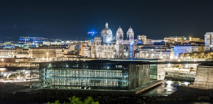 architecture, Cities, France, Marseille, Panorama, Panoramic, Culture, Arts, Musee, Museum, Le, Mucem HD Wallpaper Desktop Background