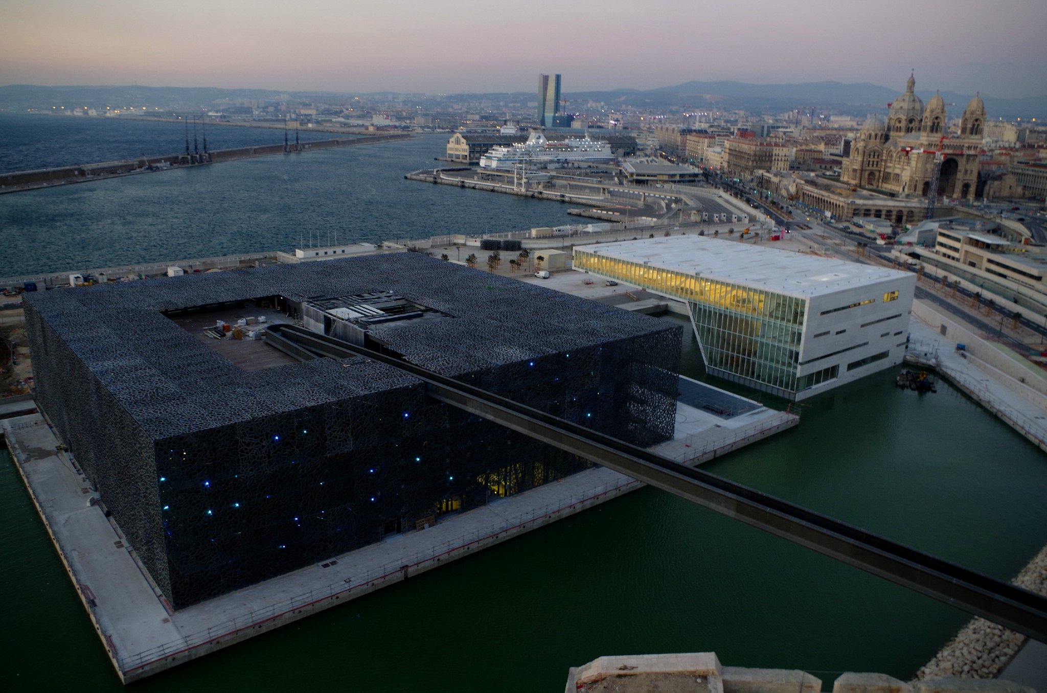 architecture, Cities, France, Marseille, Panorama, Panoramic, Culture, Arts, Musee, Museum, Le, Mucem Wallpaper