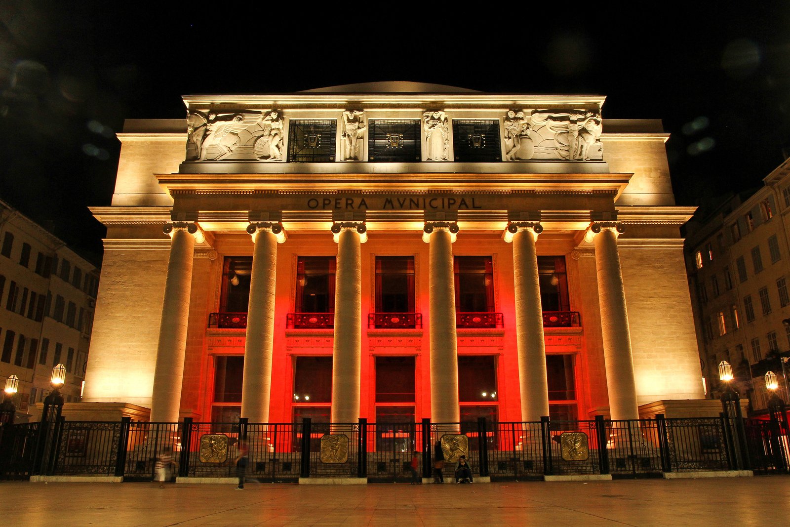 architecture, Cities, France, Marseille, Monuments, Panorama, Panoramic, Provence, Urban, Night, Light Wallpaper