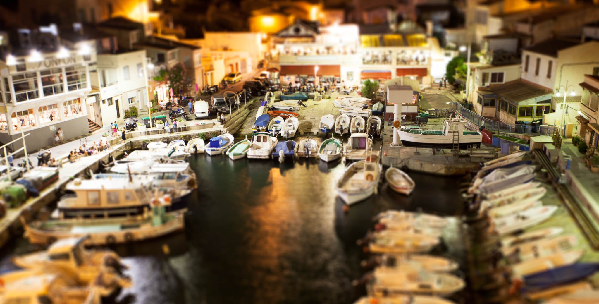 architecture, Cities, France, Marseille, Monuments, Panorama, Panoramic, Provence, Urban, Night, Light Wallpaper