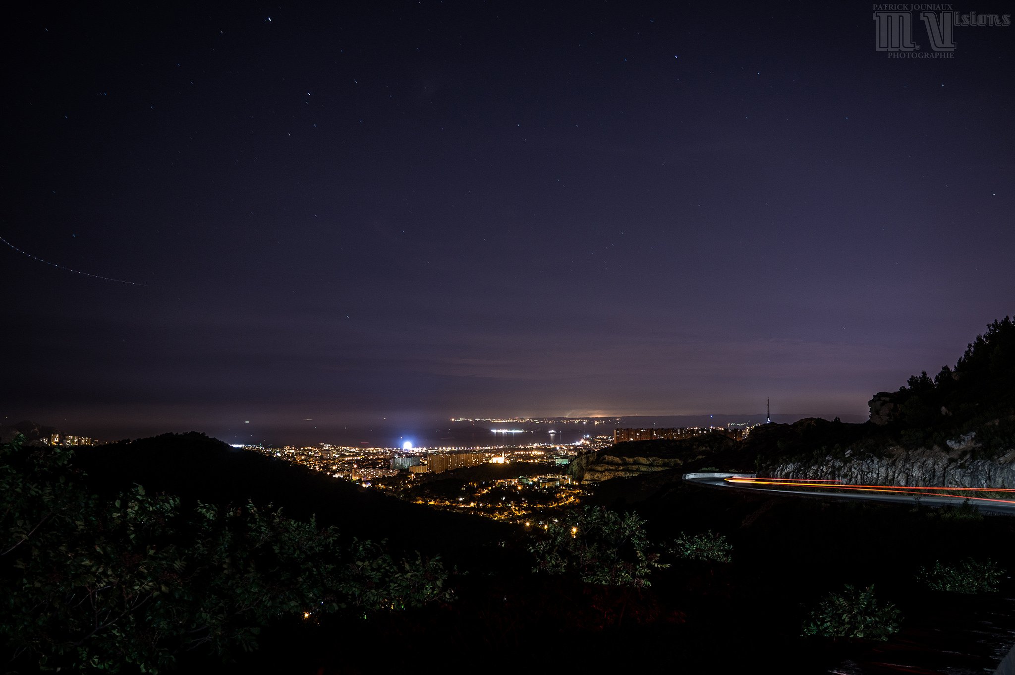 architecture, Cities, France, Marseille, Monuments, Panorama, Panoramic, Provence, Urban, Night, Light Wallpaper