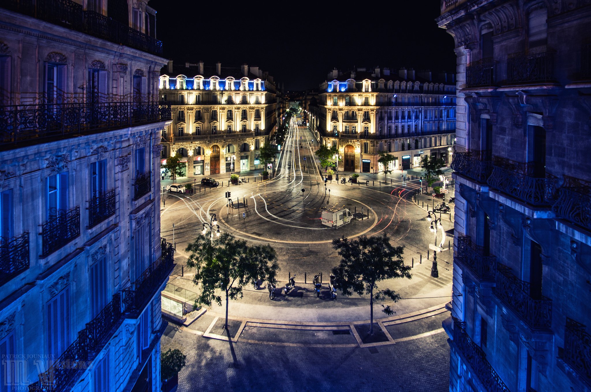architecture, Cities, France, Marseille, Monuments, Panorama, Panoramic, Provence, Urban, Night, Light Wallpaper