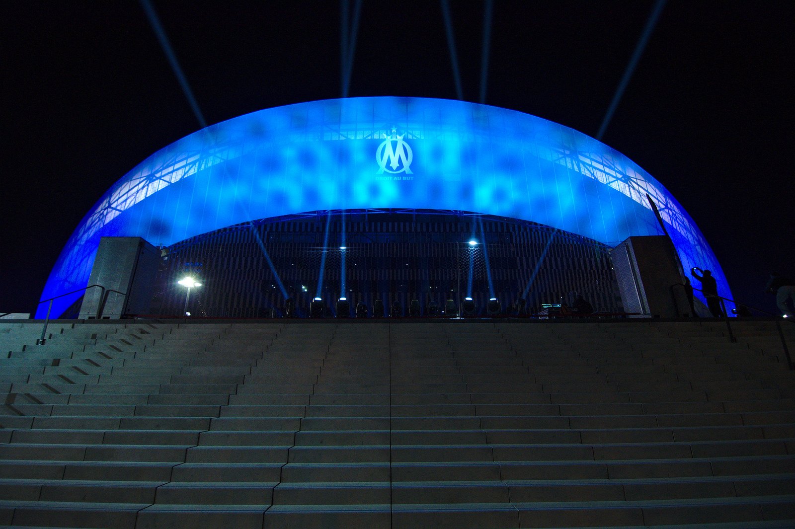 architecture, Cities, France, Marseille, Monuments, Panorama, Panoramic, Provence, Urban, Night, Light Wallpaper