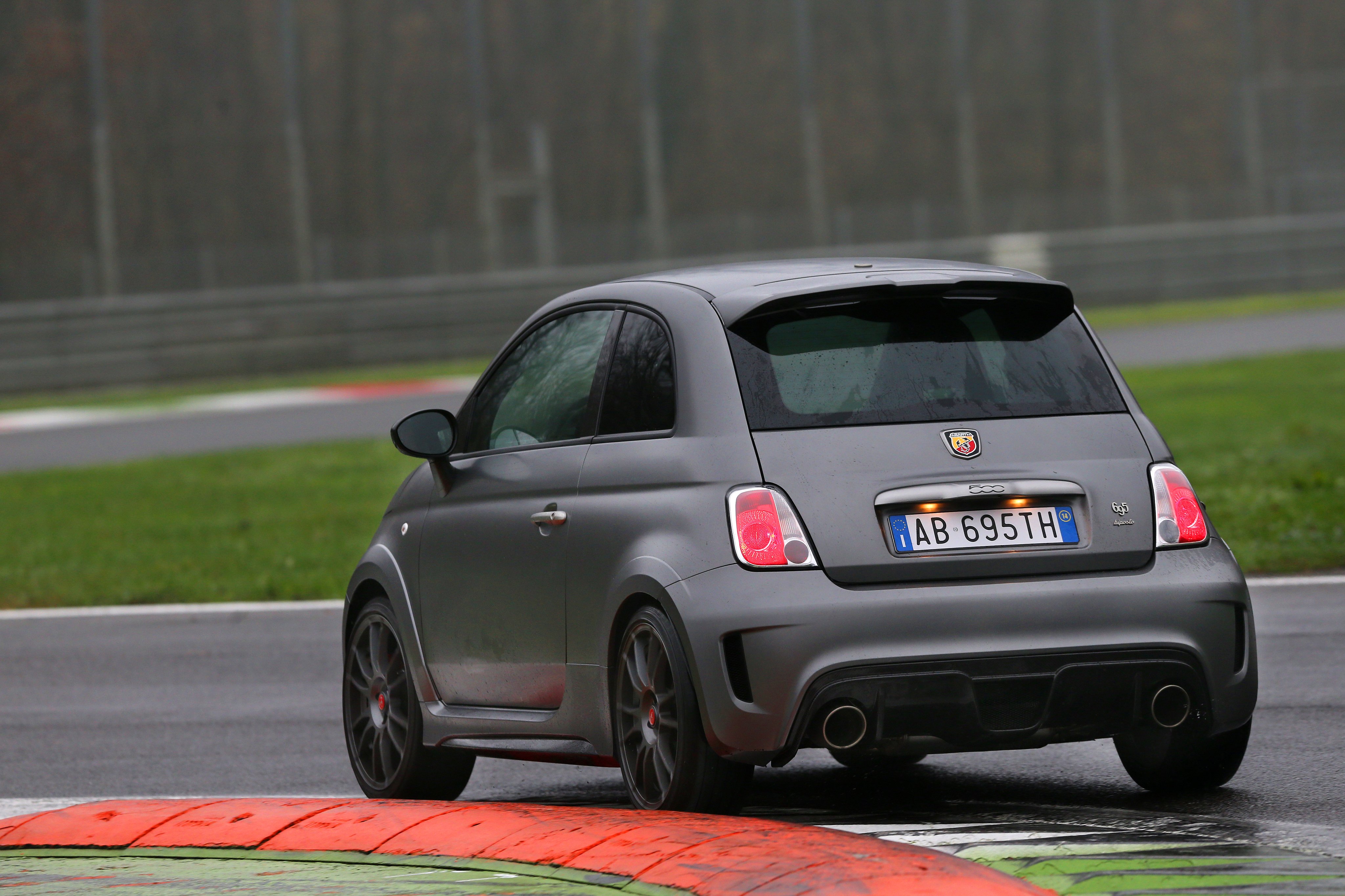 2014, Fiat, 500, Abarth, 695, Biposto, Race, Racing Wallpaper