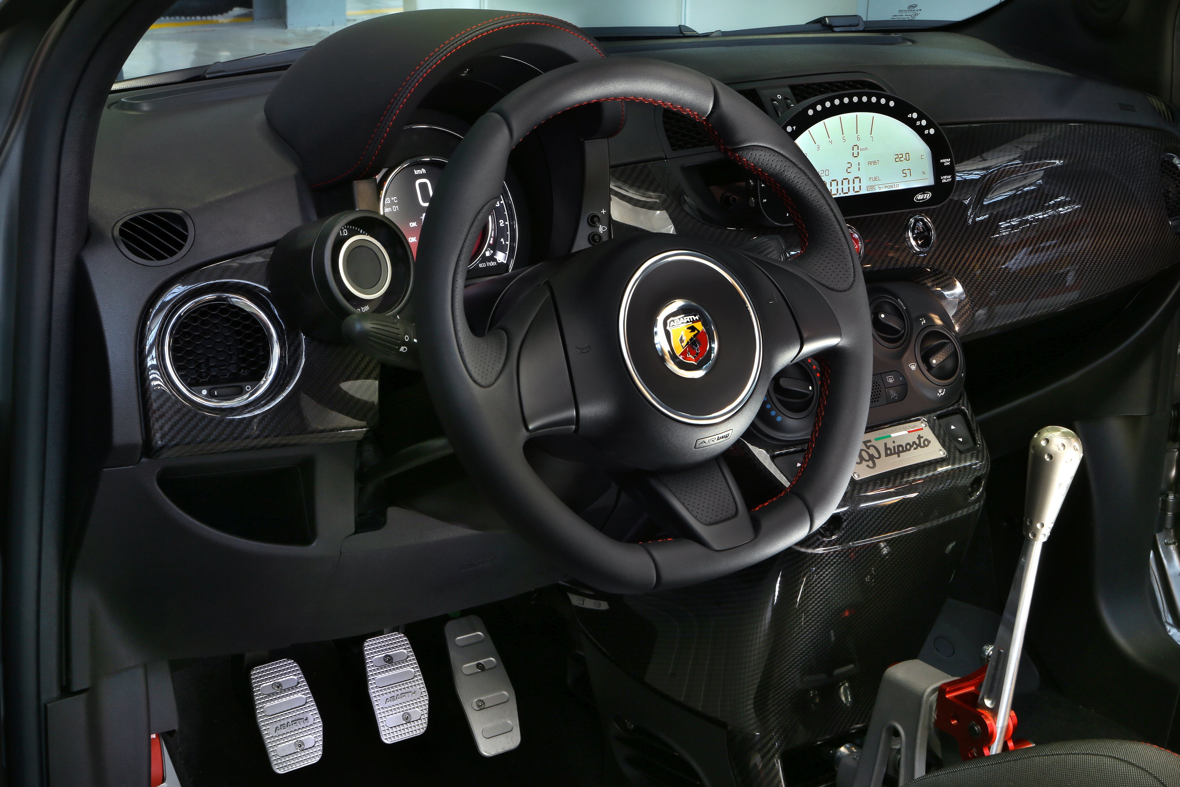 2014, Fiat, 500, Abarth, 695, Biposto, Race, Racing Wallpaper