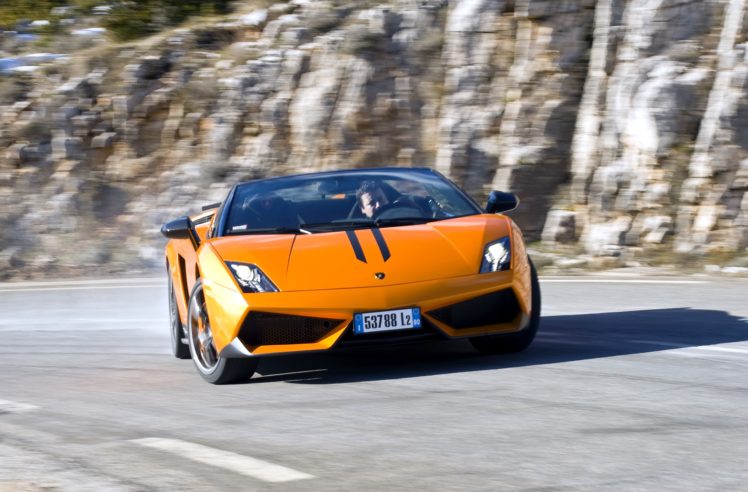 2012, Lamborghini, Gallardo, L, 570 4, Spyder, Performante, Supercar HD Wallpaper Desktop Background