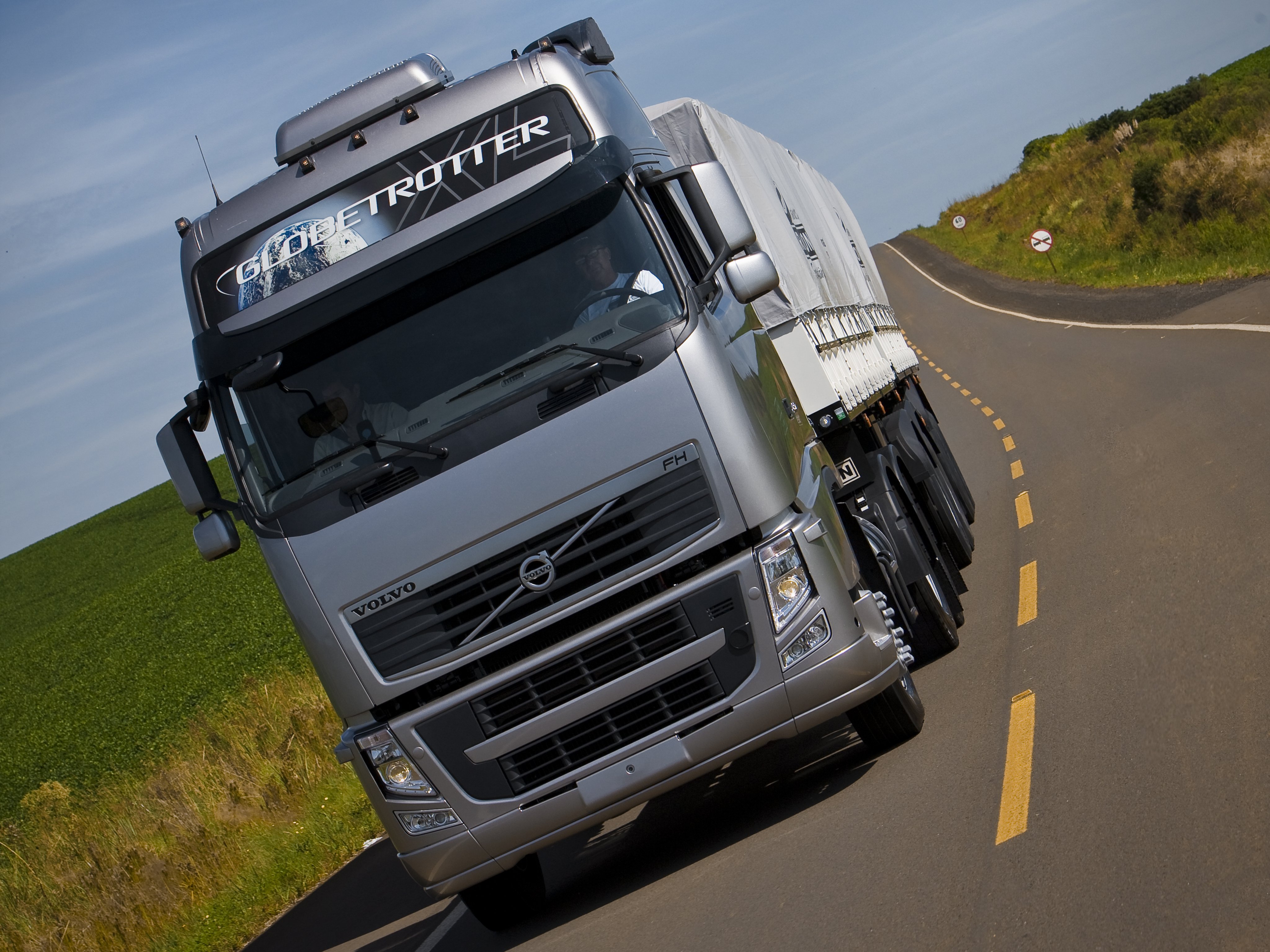 2008, Volvo, F h, 480, 6x4, Semi, Tractor Wallpaper