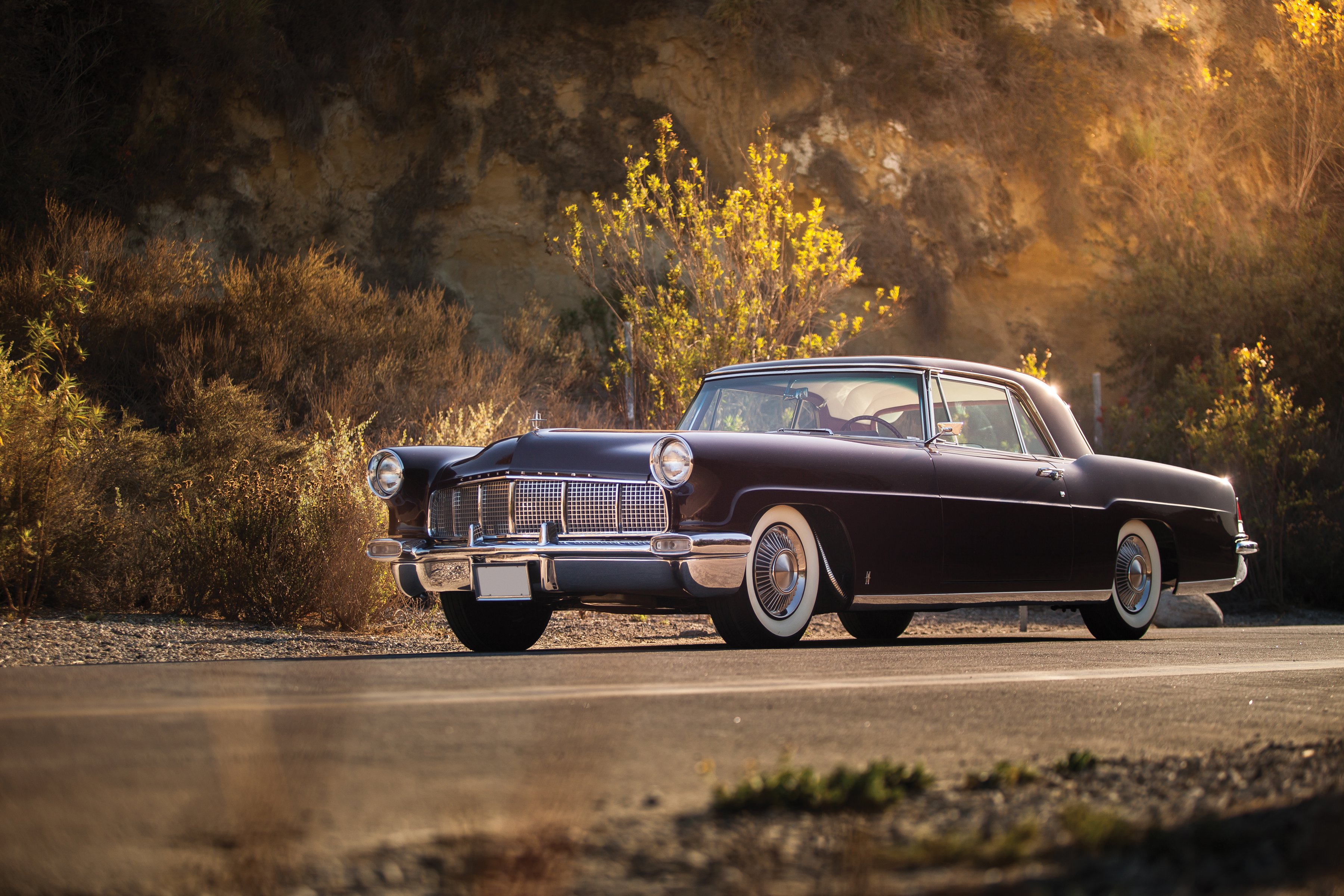 1956, Lincoln, Continental, Mark ii,  60a , Luxury, Retro Wallpaper