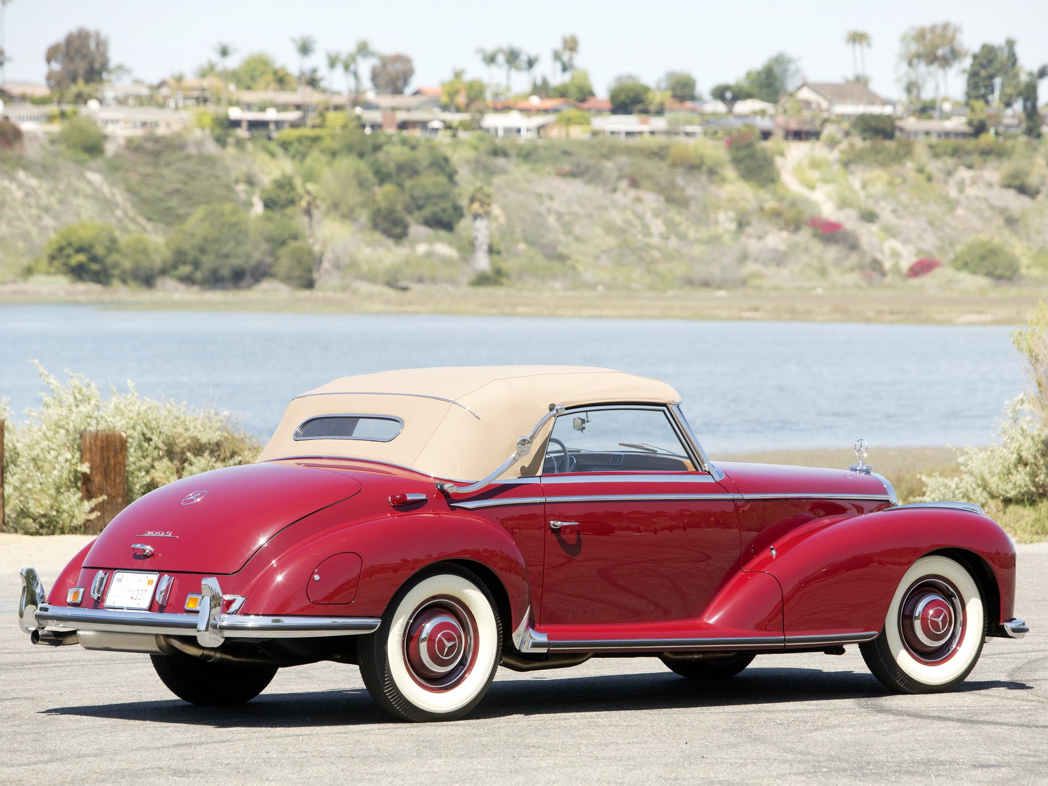1951 55, Mercedes, Benz, 300s, Cabriolet, A,  w188 , Luxury, Retro, 300 Wallpaper