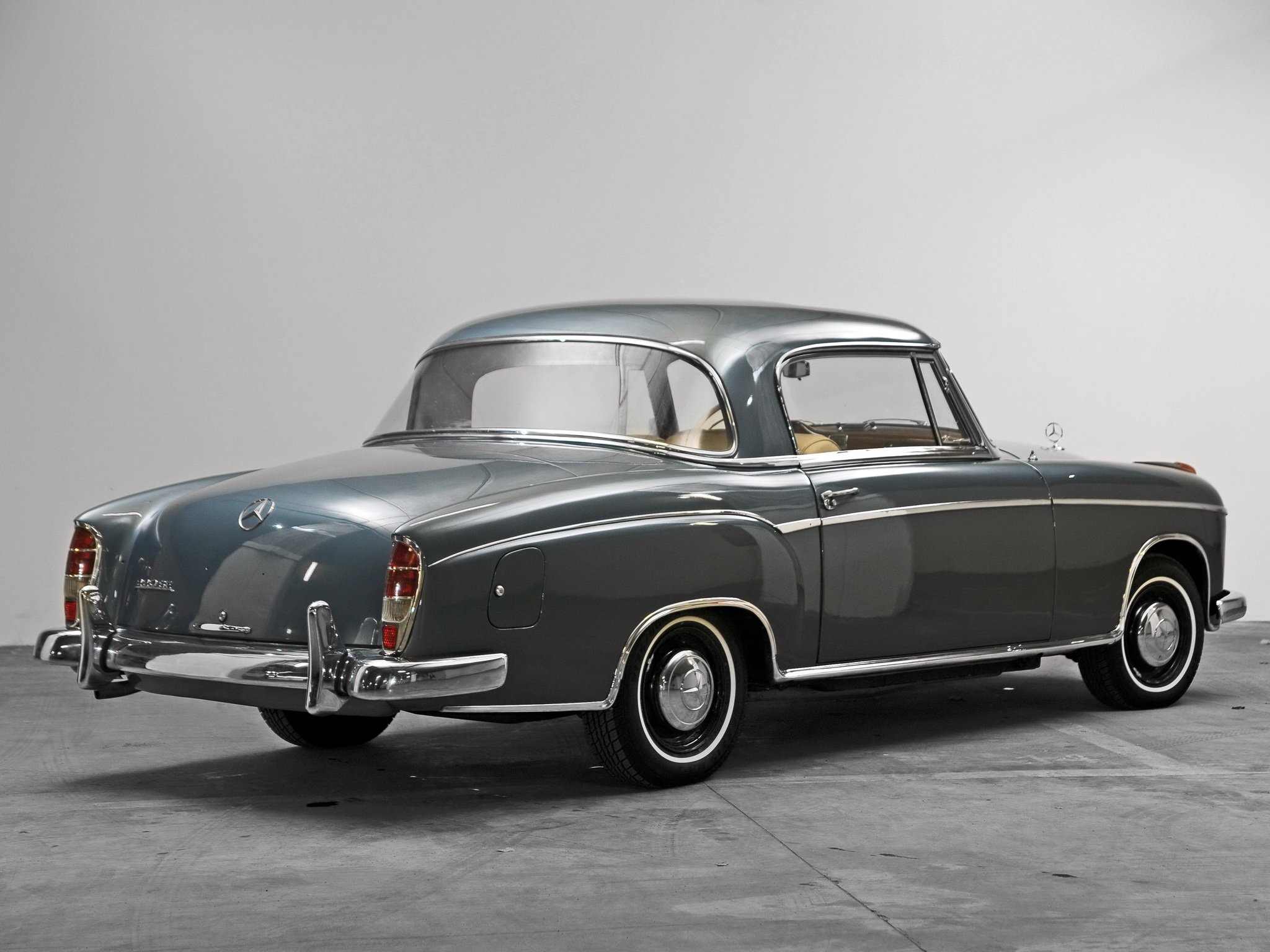 1958, Mercedes, Benz, 220se, Coupe, Us spec,  w128 , 220, Luxury, Retro Wallpaper