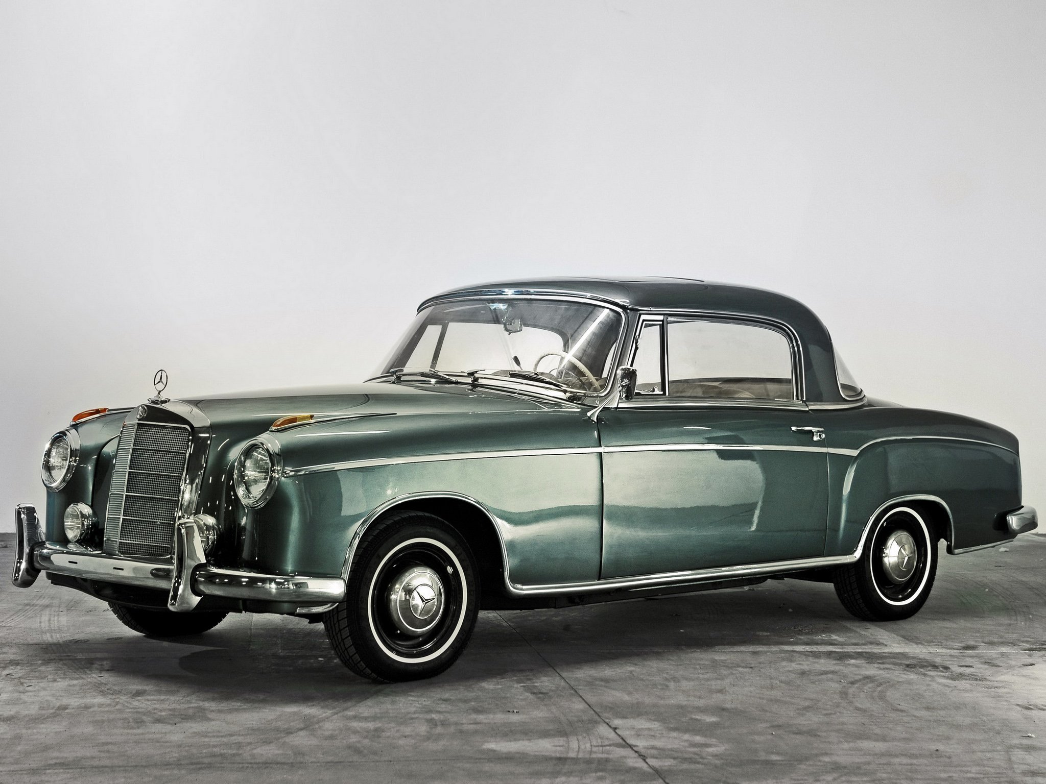 1958, Mercedes, Benz, 220se, Coupe, Us spec,  w128 , 220, Luxury, Retro Wallpaper
