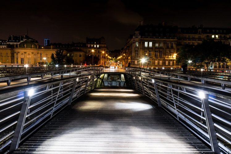 architecture, Cities, France, Light, Towers, Monuments, Night, Panorama, Panoramic, Paris, Urban, Temples HD Wallpaper Desktop Background