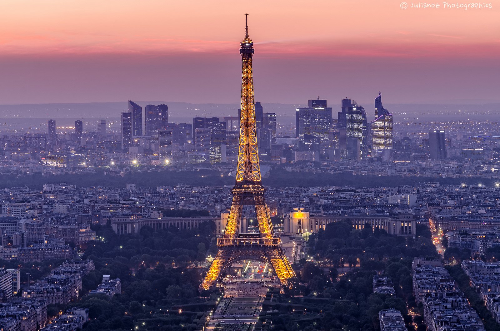 architecture, Cities, France, Light, Towers, Monuments, Night, Panorama, Panoramic, Paris, Urban, Temples Wallpaper