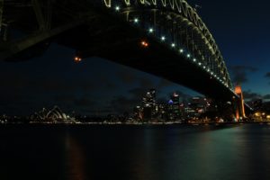 architecture, Bridges, Building, Hotel, Cities, Way, Sydney, Opera, Light, Monuments, Night, Panorama, Panoramic, Ray, Sea, Tasmanie, Tasmania, Australia, Australie, Tower, Towers