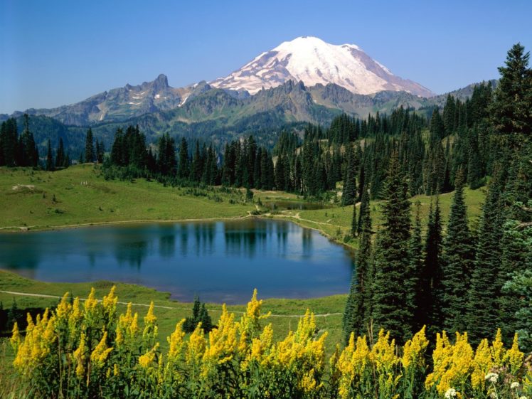 landscapes, Nature, Scenic, Mountain, Of, Faith, Lakes, Alpine, Washington HD Wallpaper Desktop Background
