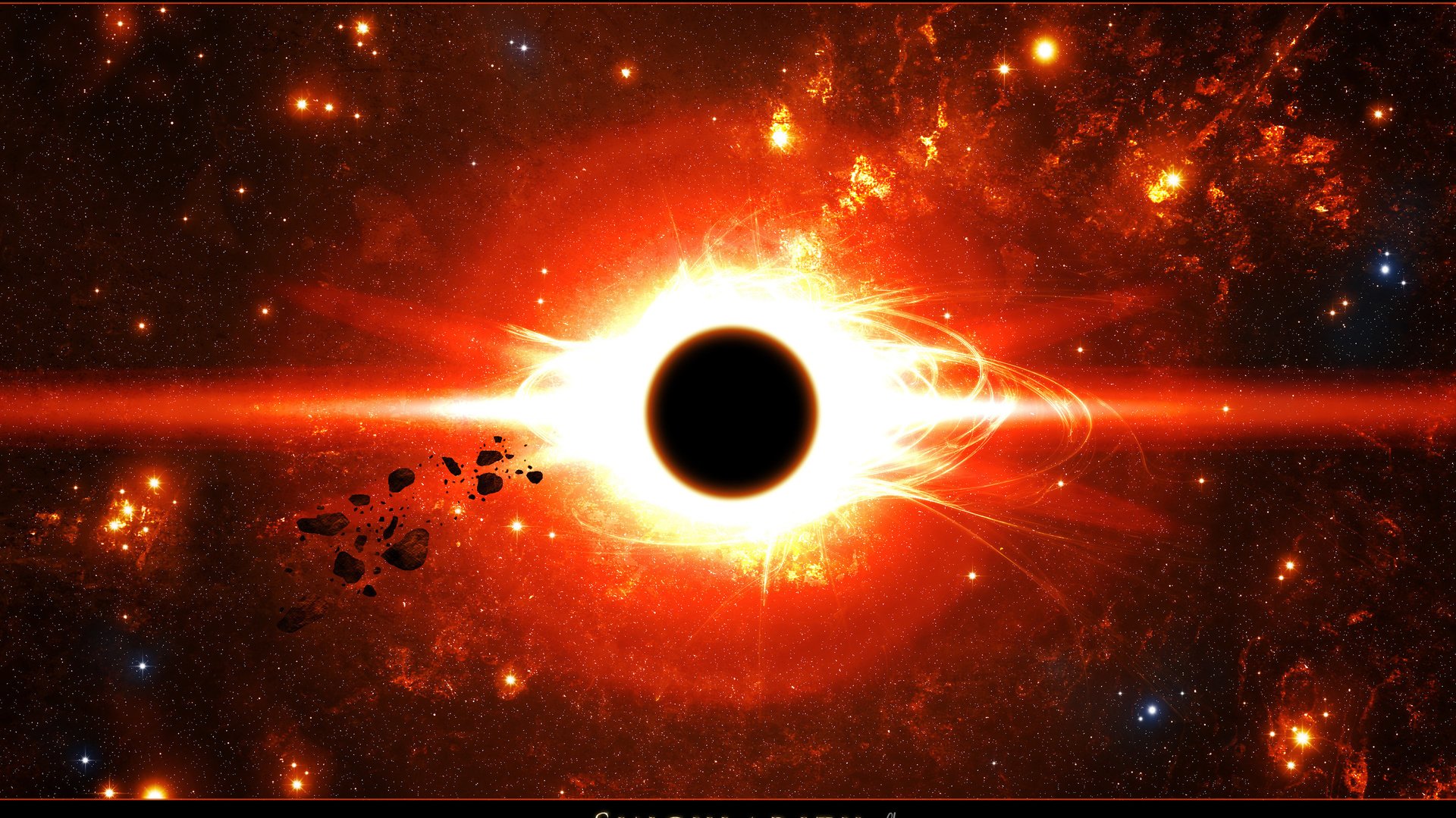Взрыв черной дыры