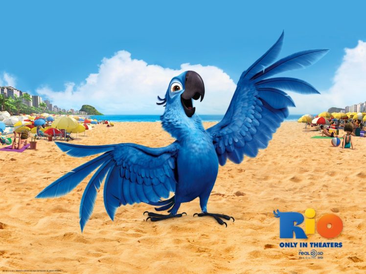 blue, Movies, Rio,  movie , Rio HD Wallpaper Desktop Background