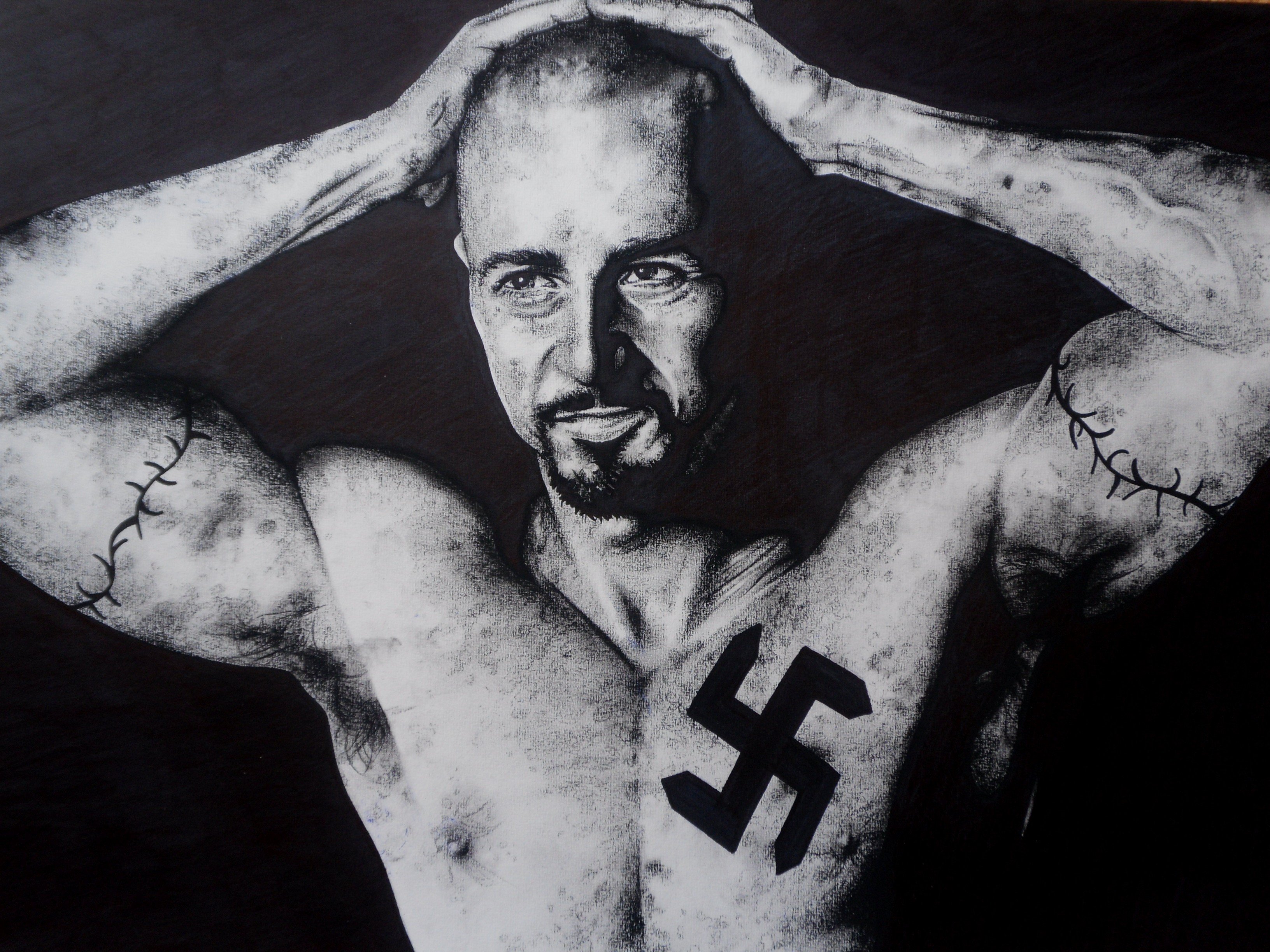 american history x, Crime, Drama, Neo nazi, Nazi, American, History, Anarchy Wallpaper