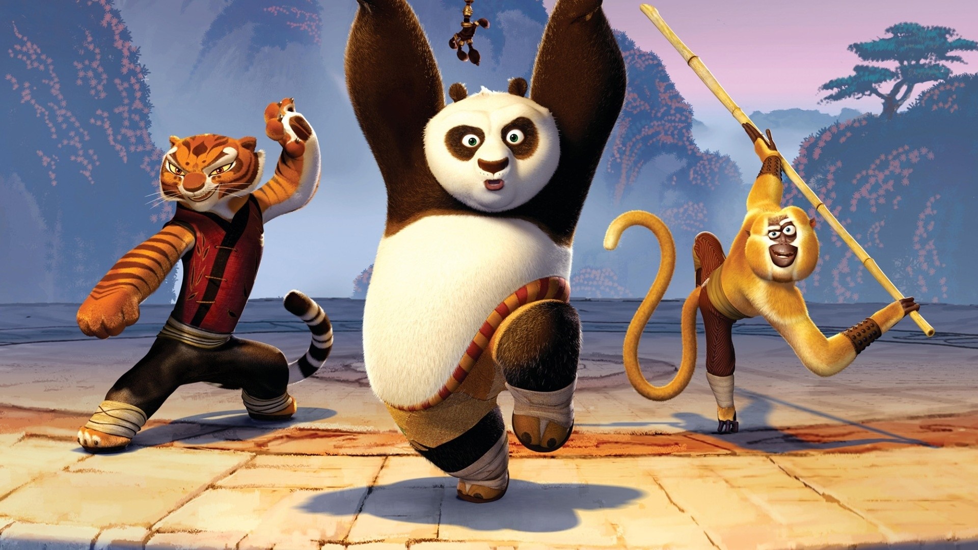 kung, Fu, Panda, Poop Wallpaper