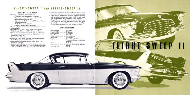 1955, Chrysler, Flight, Sweep, I, Concept, Retro HD Wallpaper Desktop Background