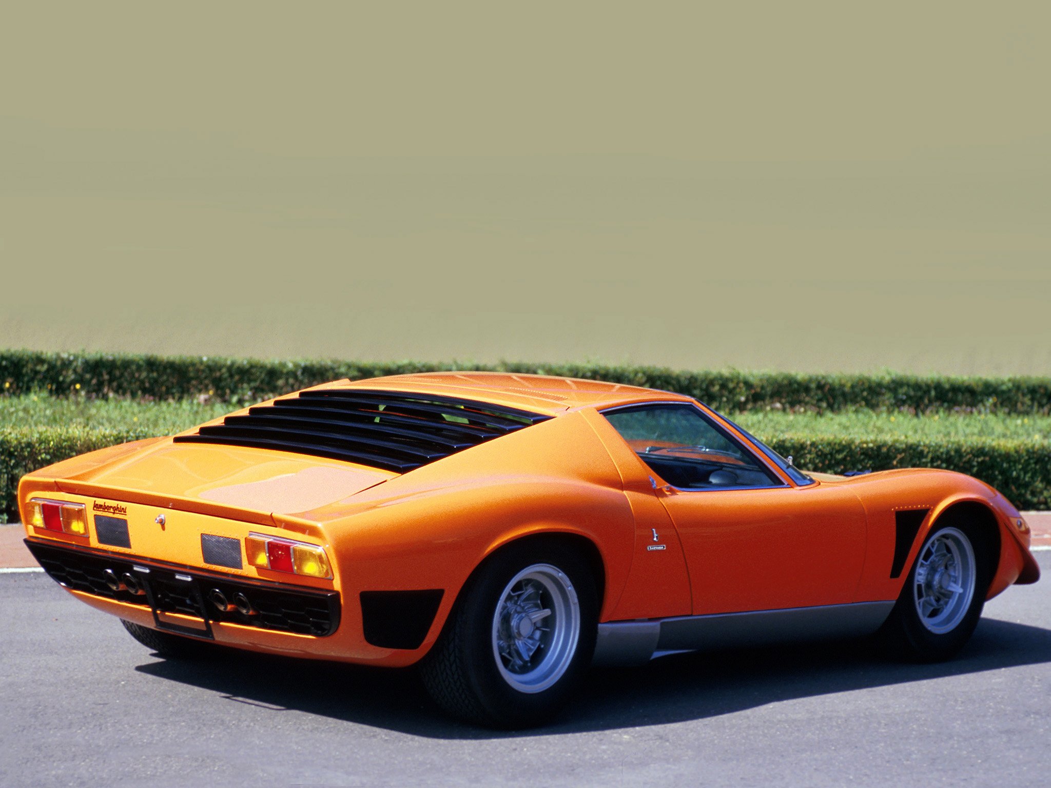1971, Lamborghini, Miura, P400, Svj, Supercar, Classic Wallpaper