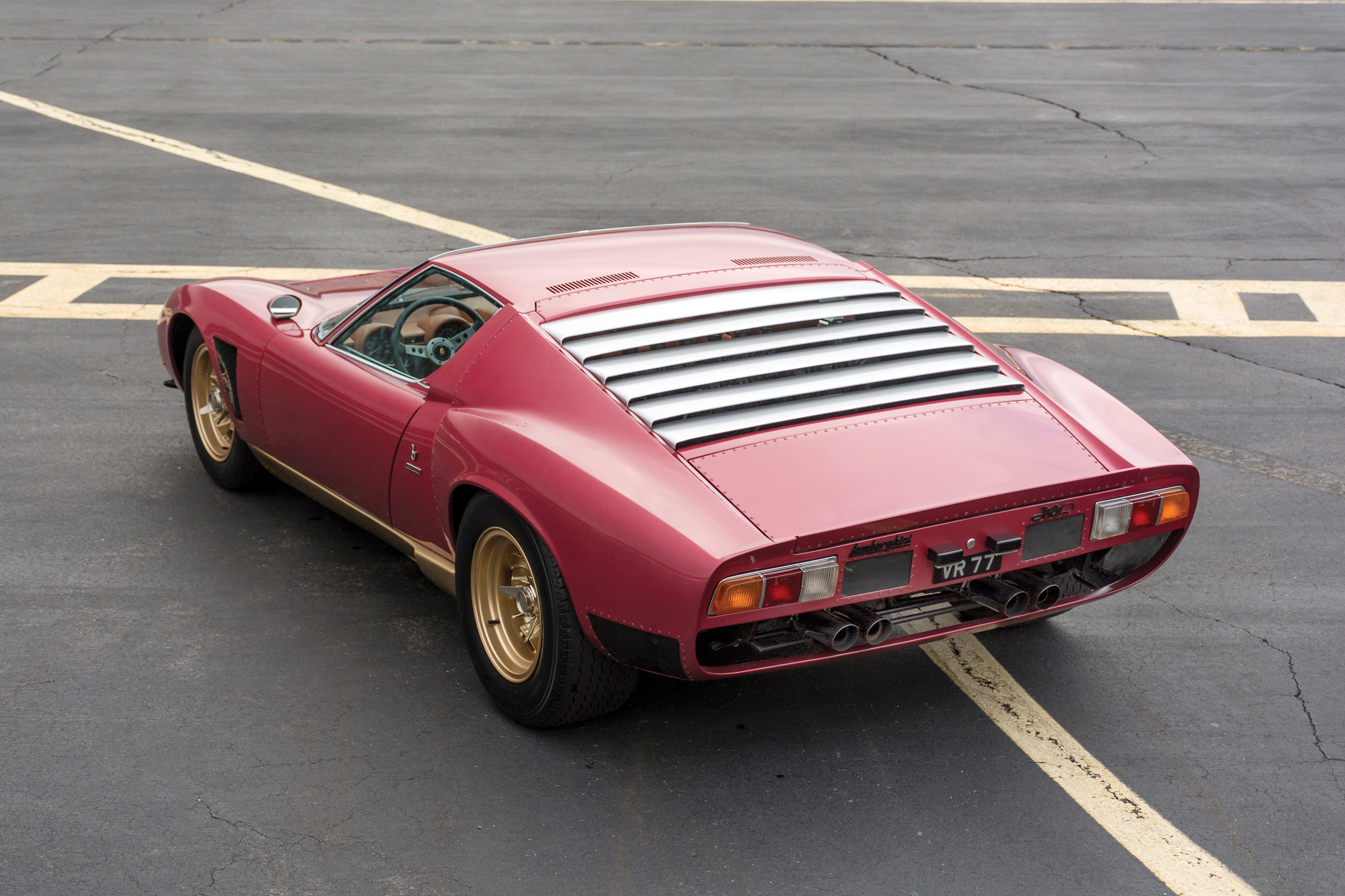1971, Lamborghini, Miura, P400, Svj, Supercar, Classic Wallpaper
