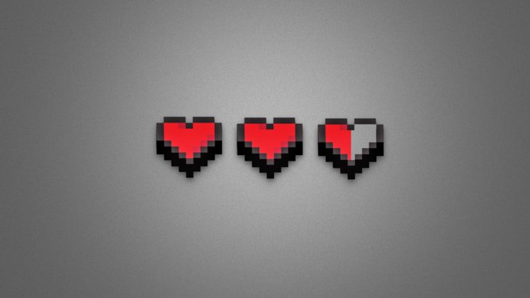 love, Minimalistic, Hearts HD Wallpaper Desktop Background